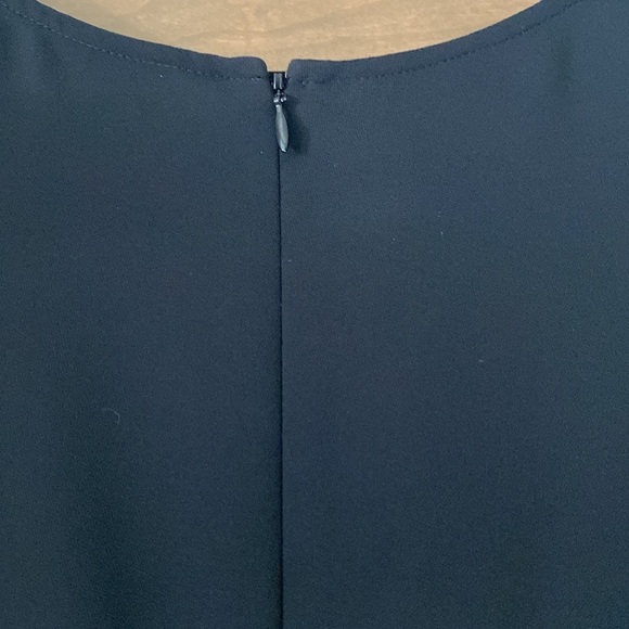 NWT Charles Nolan NY Sheath Dress Womens 8 Black Cap sleeves Pockets Simple Chic - Picture 7 of 8